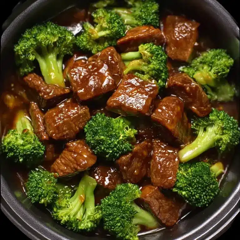 Easy Ginger Garlic Instant Pot Beef and Broccoli Recipe