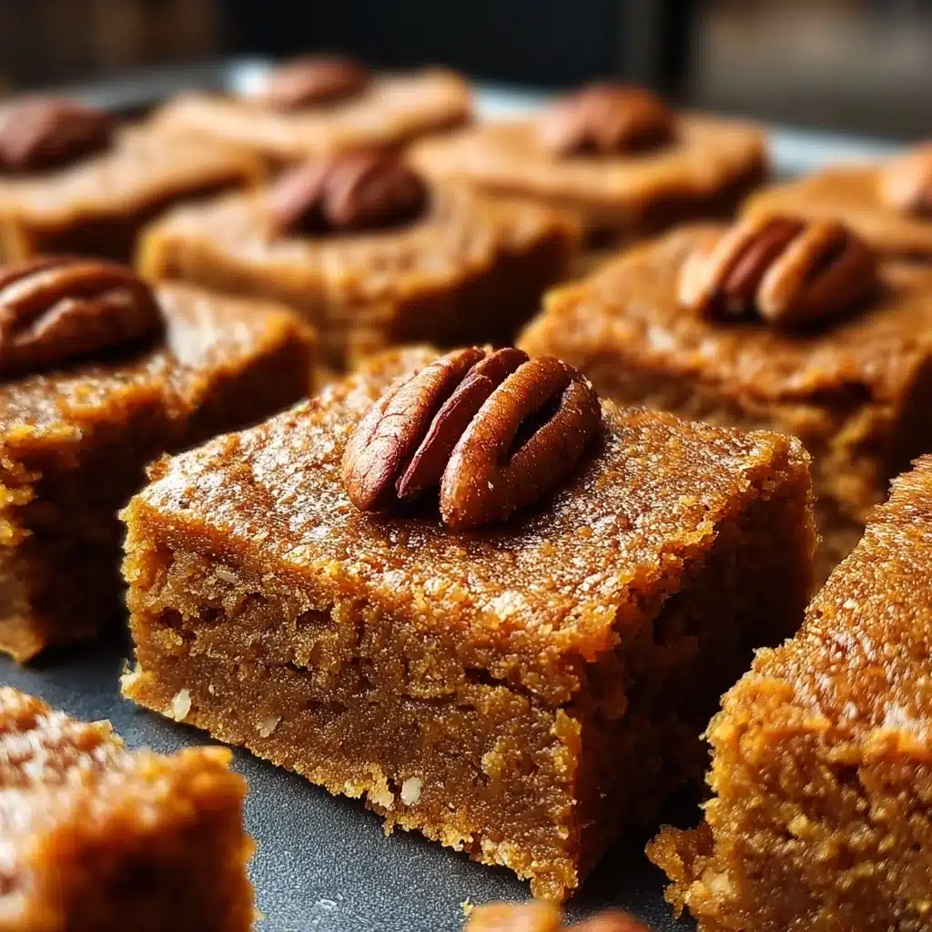 Pumpkin Pecan Blondies Recipe - Recipe Image