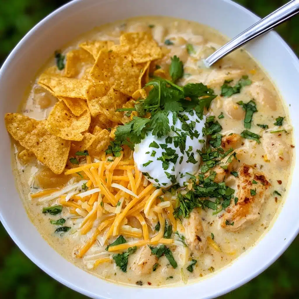 Green Chile Chicken Enchilada Soup Recipe - Recipe Image
