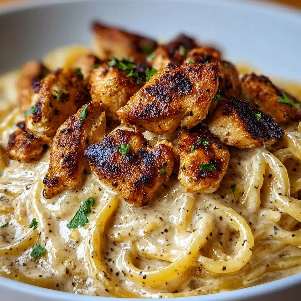 the best Cowboy Butter Chicken Linguine Recipe