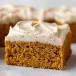 Pumpkin Bars with Brown Sugar Frosting Recipe