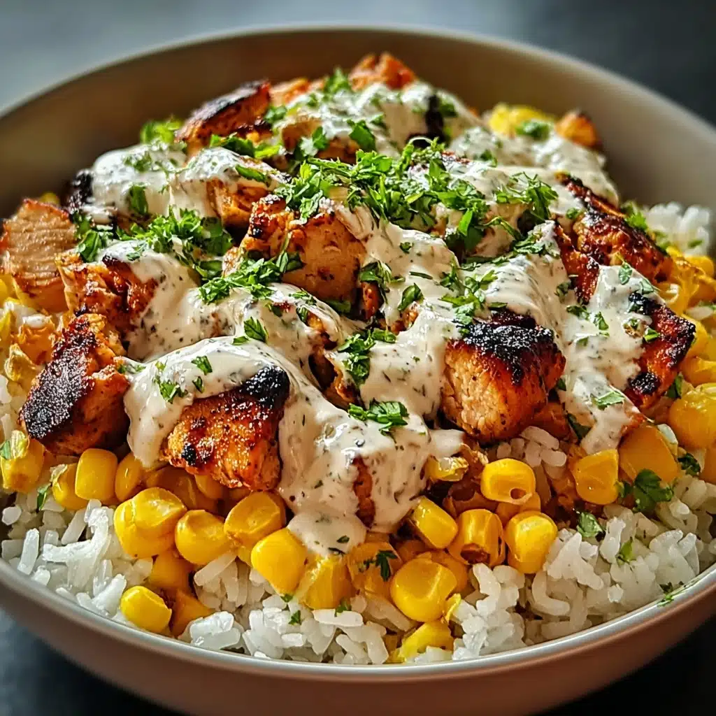 Street Corn Chicken Rice Bowl Recipe - Recipe Image