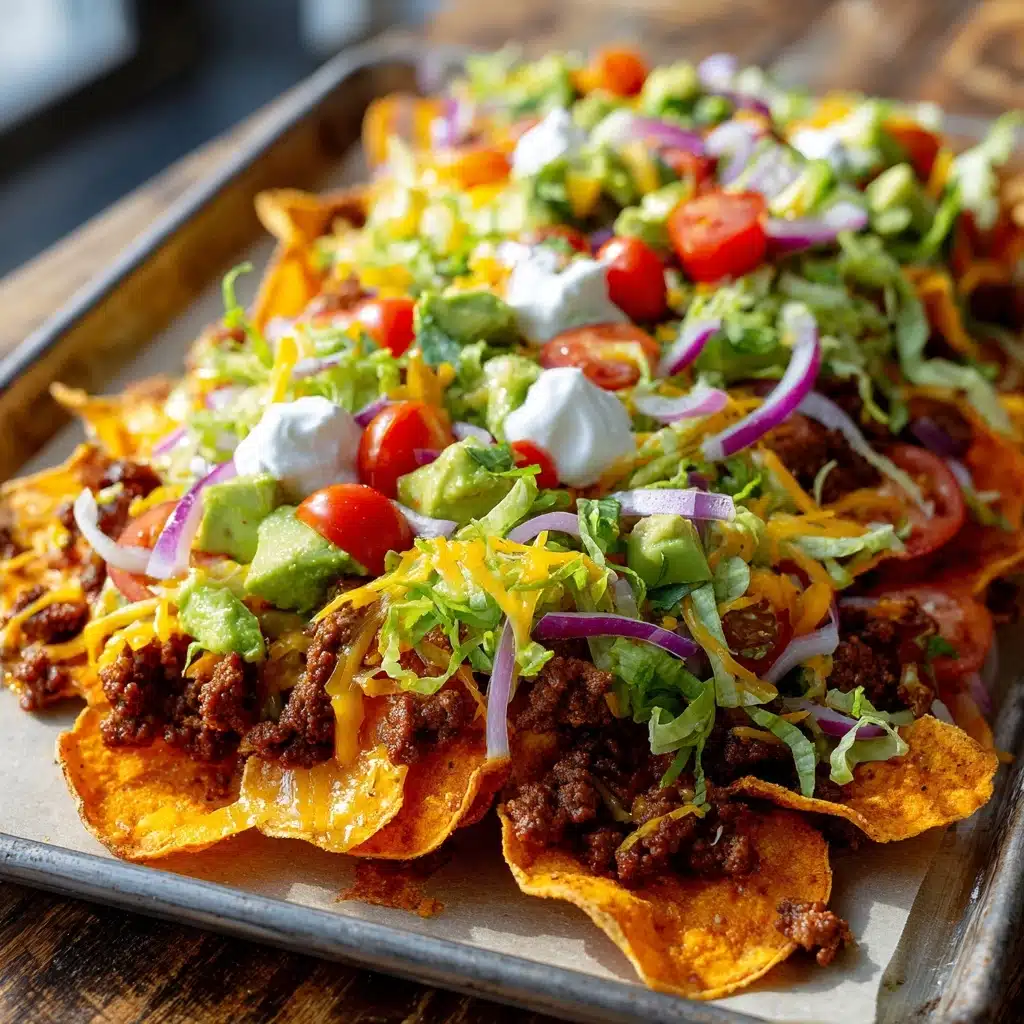 Loaded Sweet Potato Nachos Recipe - Recipe Image