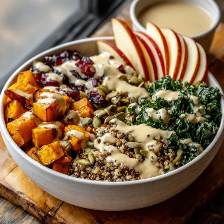 Autumn Glow Quinoa Bowls Recipe