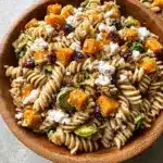 Fall Pasta Salad with Butternut Squash and Brussels Recipe