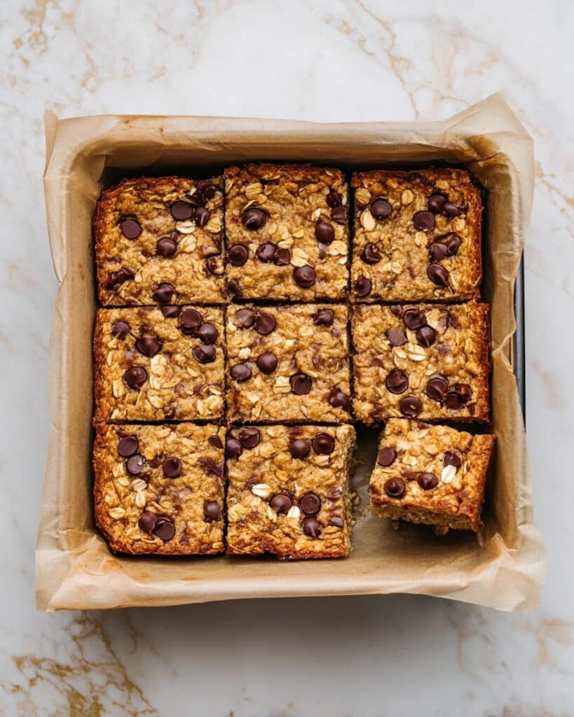 Healthy Pumpkin Oatmeal Bars Recipe