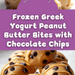 Peanut Butter Bites with Chocolate Chips Recipe