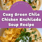 Green Chile Chicken Enchilada Soup Recipe