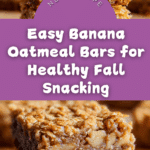 Banana Oatmeal Bars Recipe