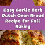 Garlic Herb Dutch Oven Bread Recipe You’ll Love Today! Recipe