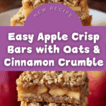 Easy Apple Crisp Bars Recipe