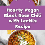 Vegan Black Bean Chili Recipe