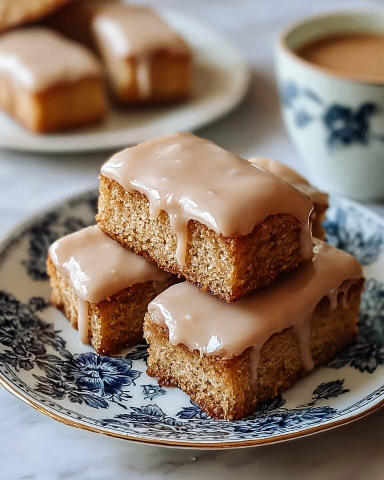 Soft Baked Maple Donut Bars Recipe
