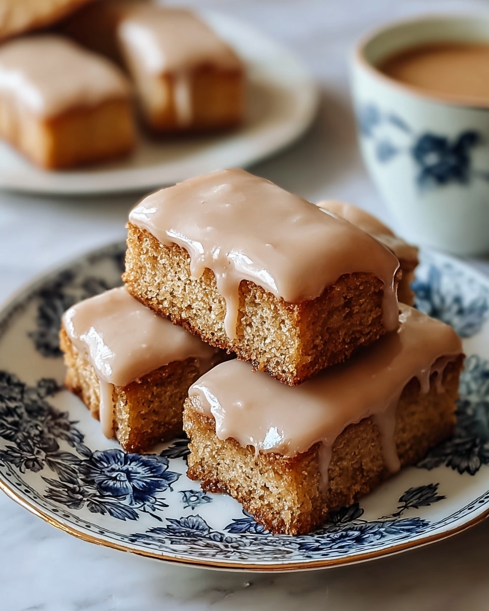 Soft Baked Maple Donut Bars Recipe