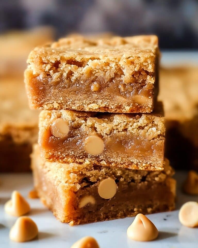 Butterscotch Toffee Cookie Bars Recipe