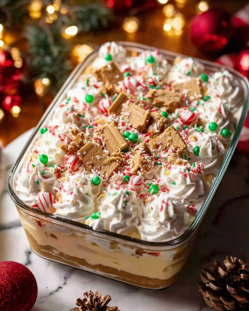 Christmas Cookie Lasagna Recipe