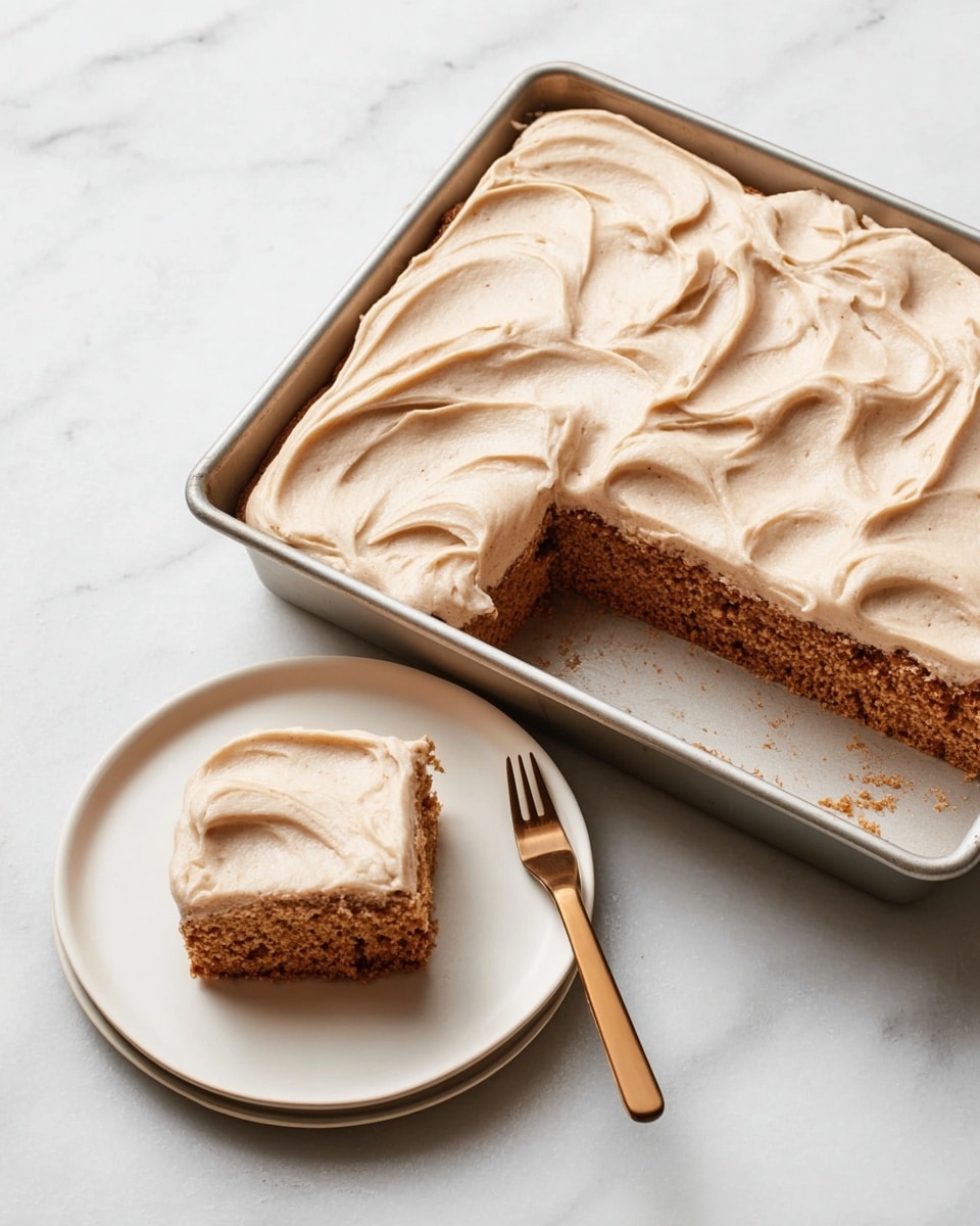 Applesauce Cake with Cinnamon Cream Cheese Frosting Recipe