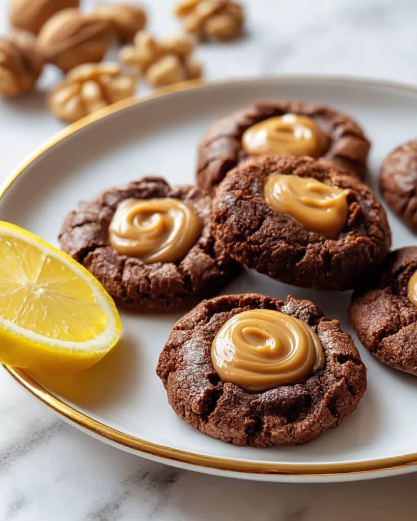 Einfache Nutella Daumenabdruckplätzchen für Naschkatzen Recipe