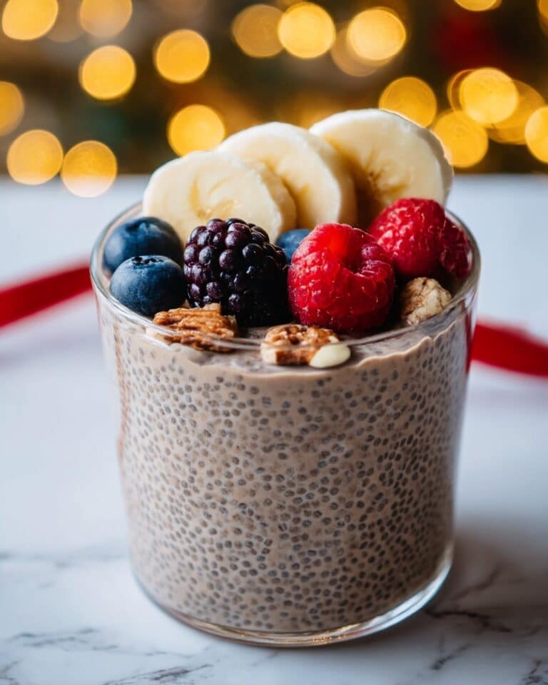 Hot Chocolate Chia Pudding Recipe