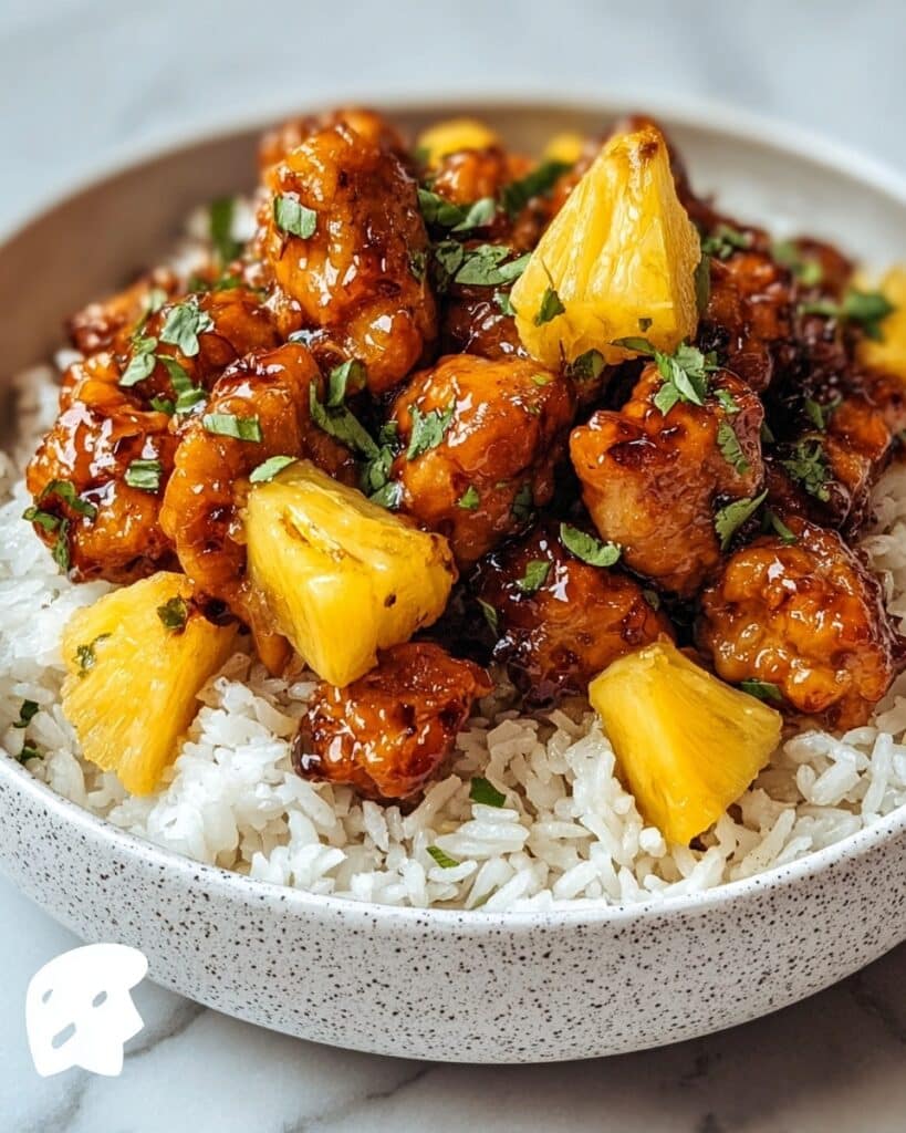 Pineapple Chicken and Rice Recipe