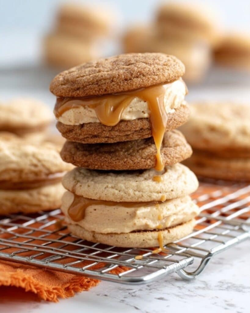 Pumpkin Spice Ice Cream Sandwiches Recipe