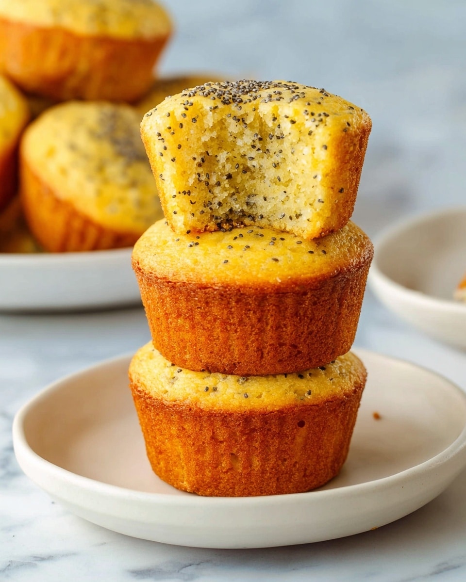 Almond Flour Lemon Poppyseed Muffins Recipe