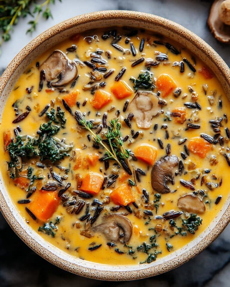 Pumpkin Wild Rice Soup Recipe
