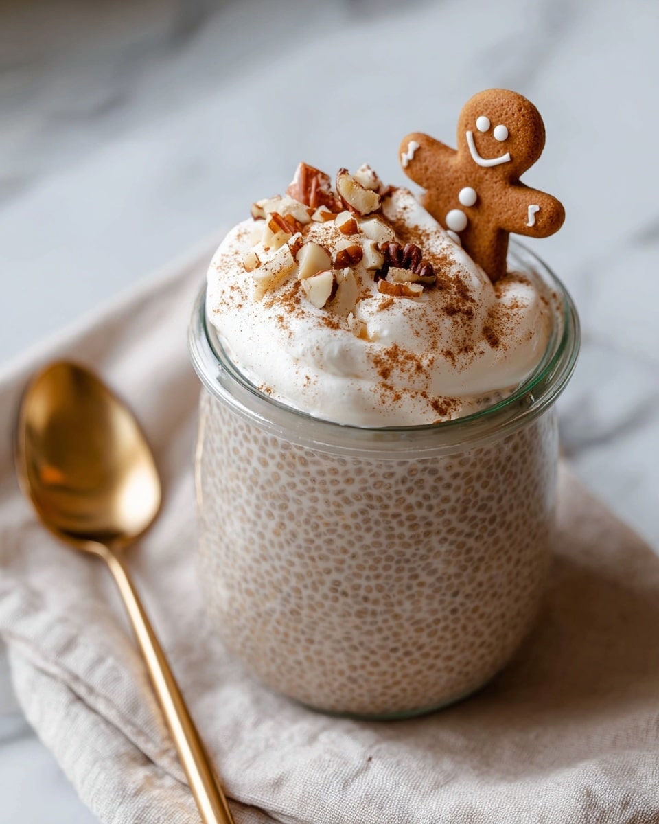 Gingerbread Chia Pudding Recipe