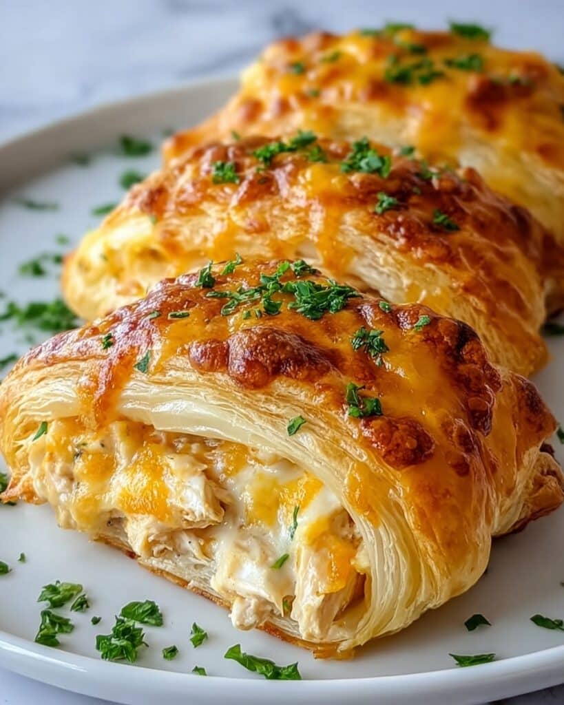 Cheesy Chicken Crescent Rolls Recipe