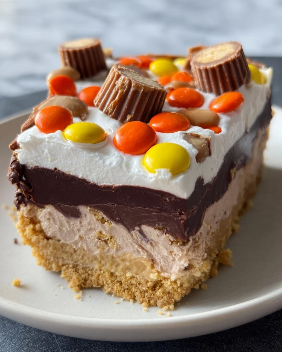 Chocolate Peanut Butter Lasagna Recipe