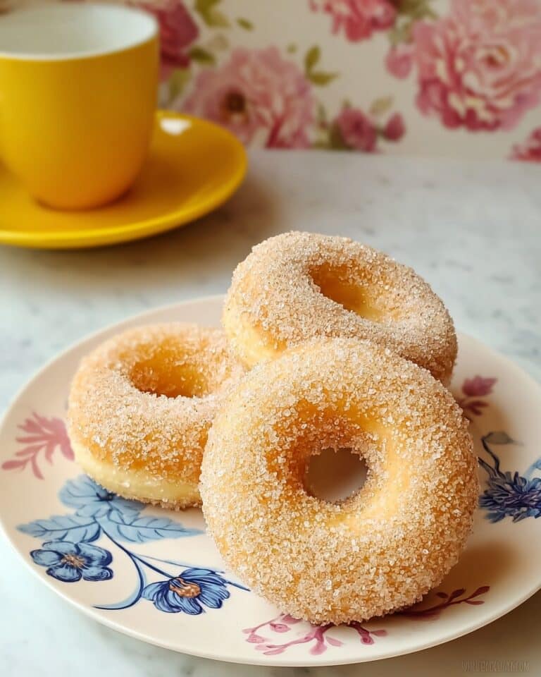 Lemon Sugar Baked Donuts Recipe