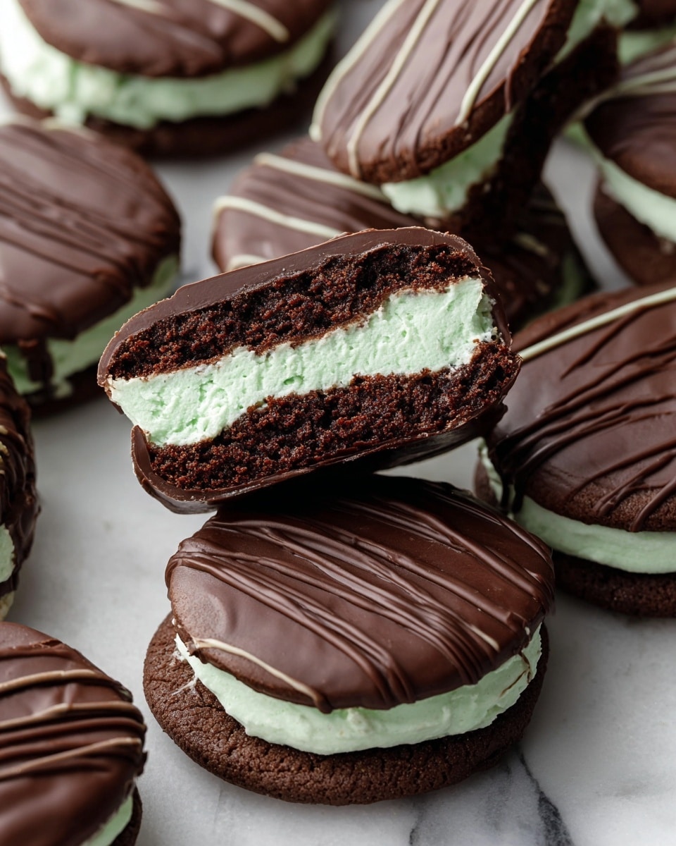 Chocolate Mint Cookies Recipe