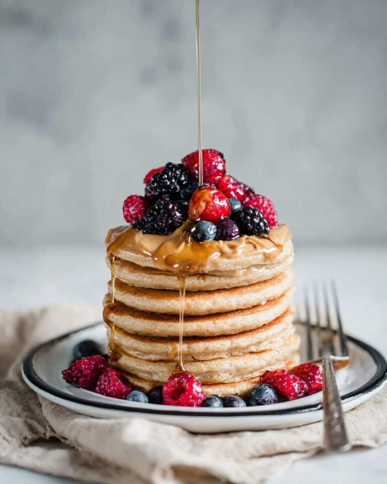 High-Protein Fluffy Pancakes Recipe