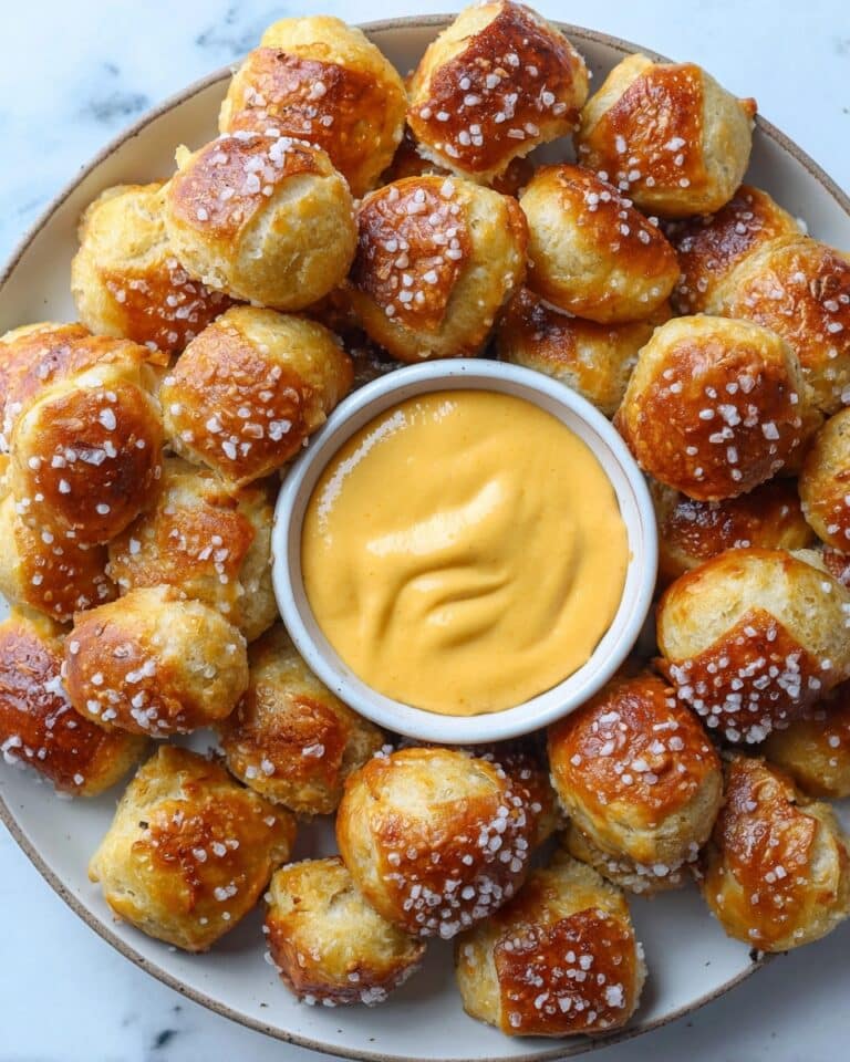 Soft Pretzel Bites Recipe