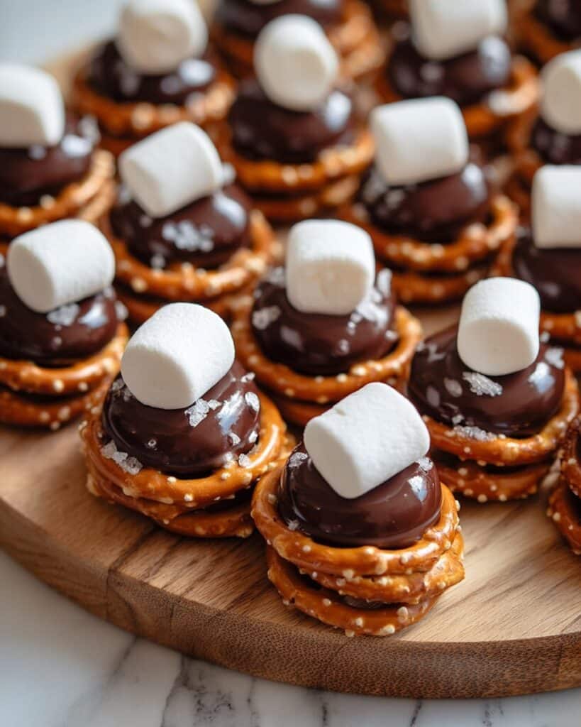 S’mores Pretzel Bites Recipe