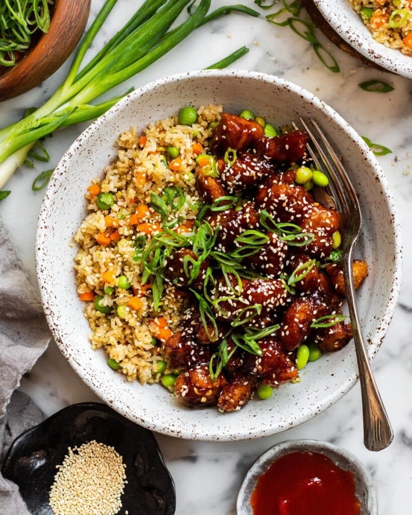 Crispy Honey Garlic Chicken Recipe