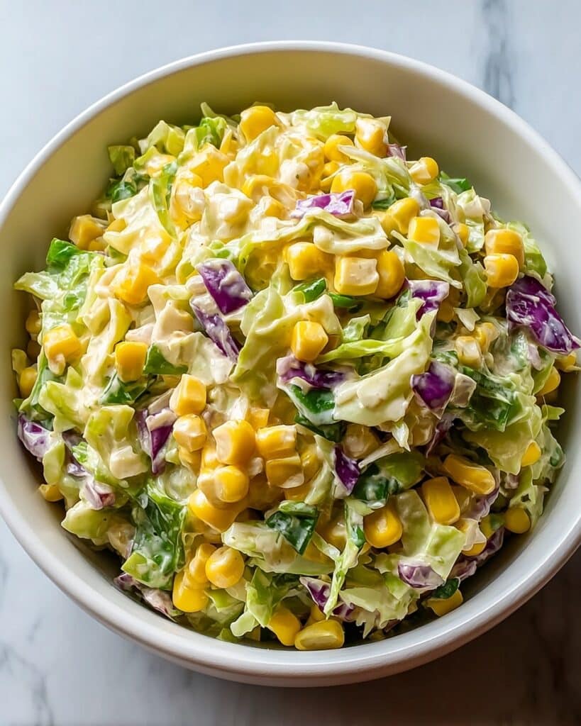 Jalapeno Corn Coleslaw Recipe