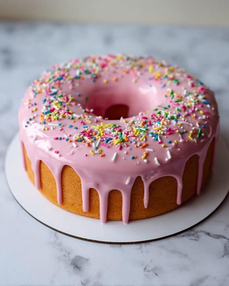 Marbled Raspberry Pound Cake Recipe