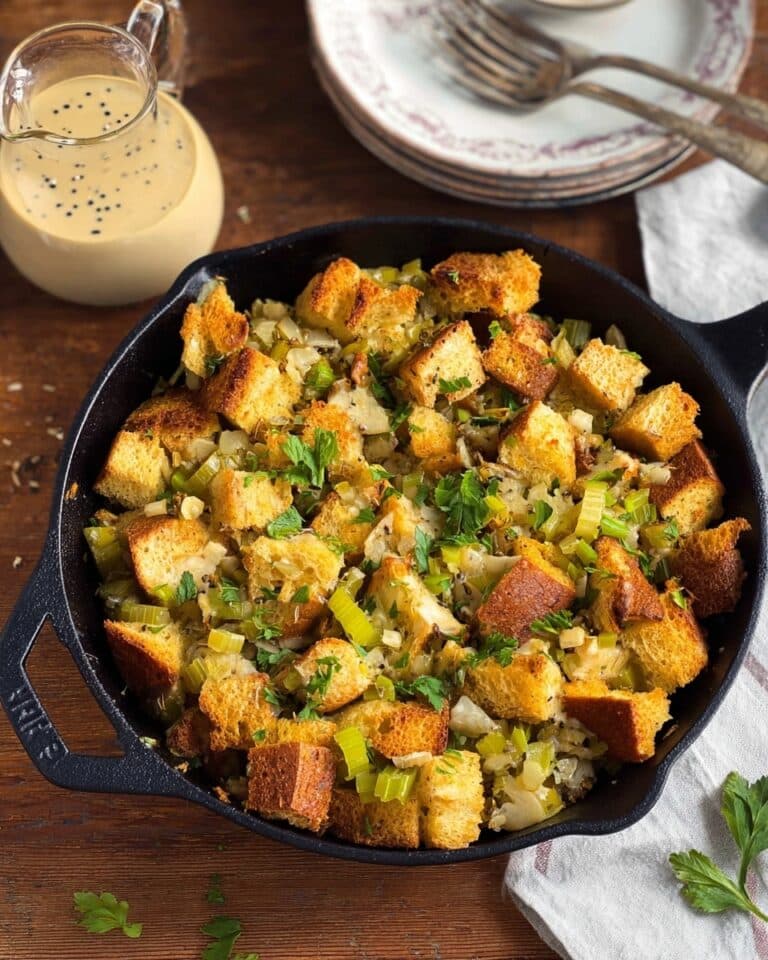 Gluten-Free Stuffing and Simple Gravy Recipe