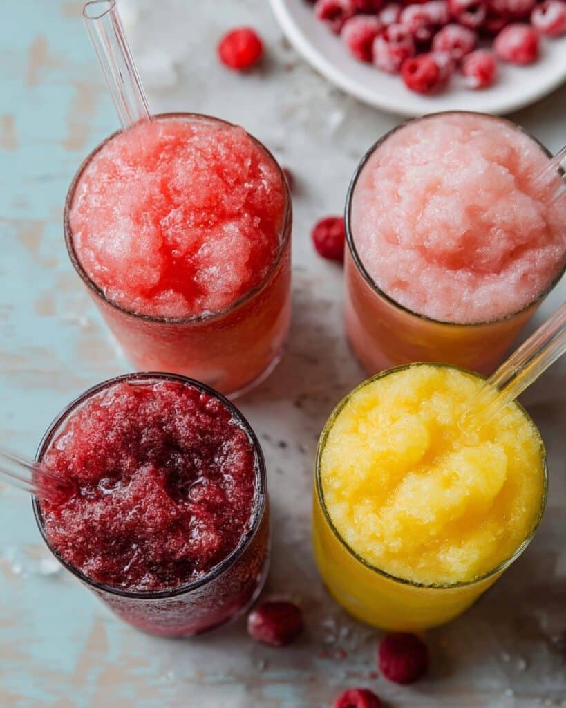 Frozen Electrolyte Fruit Slushies Recipe