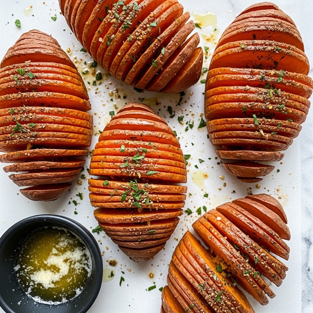 Hasselback Sweet Potatoes Recipe