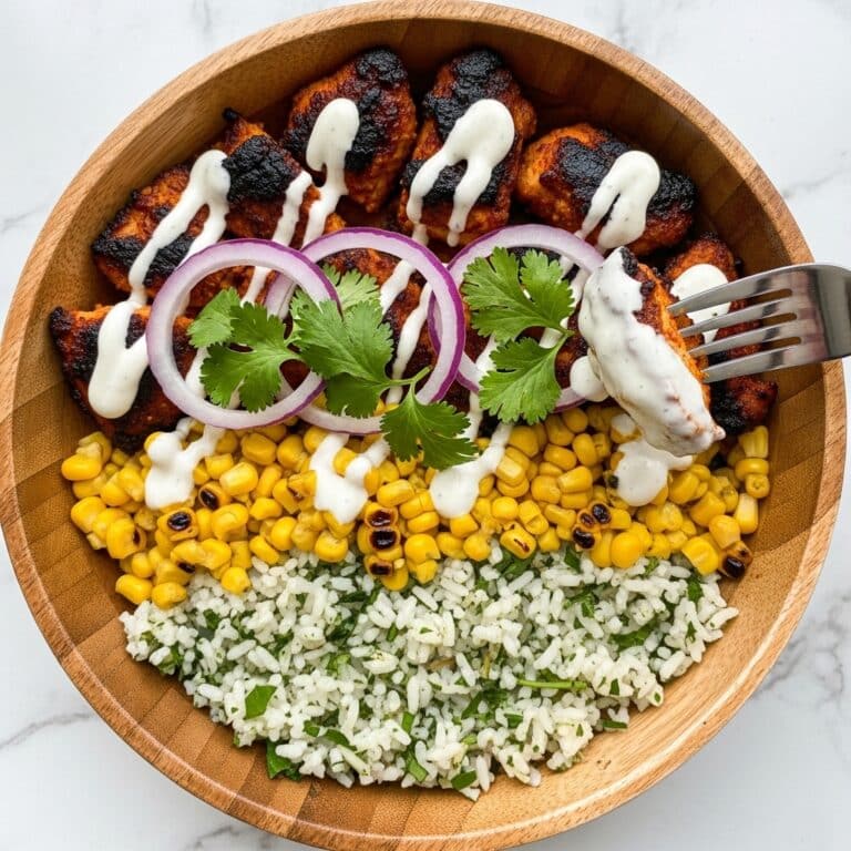 Tasty Street Corn Chicken Bowl Recipe