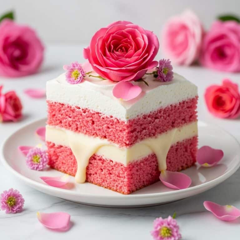 Rose Poke Cake Recipe