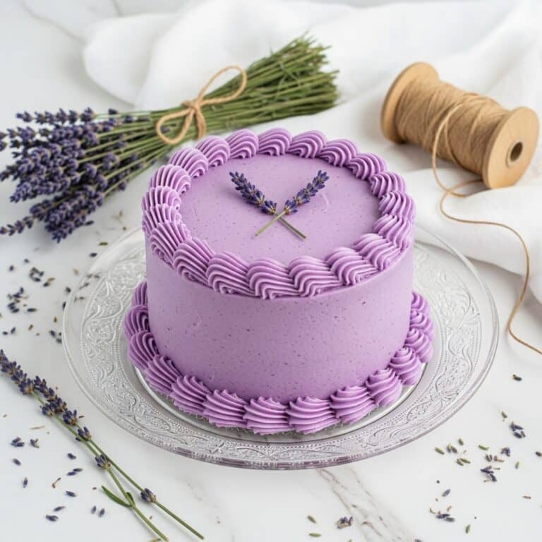 Earl Grey Lavender Cake Recipe