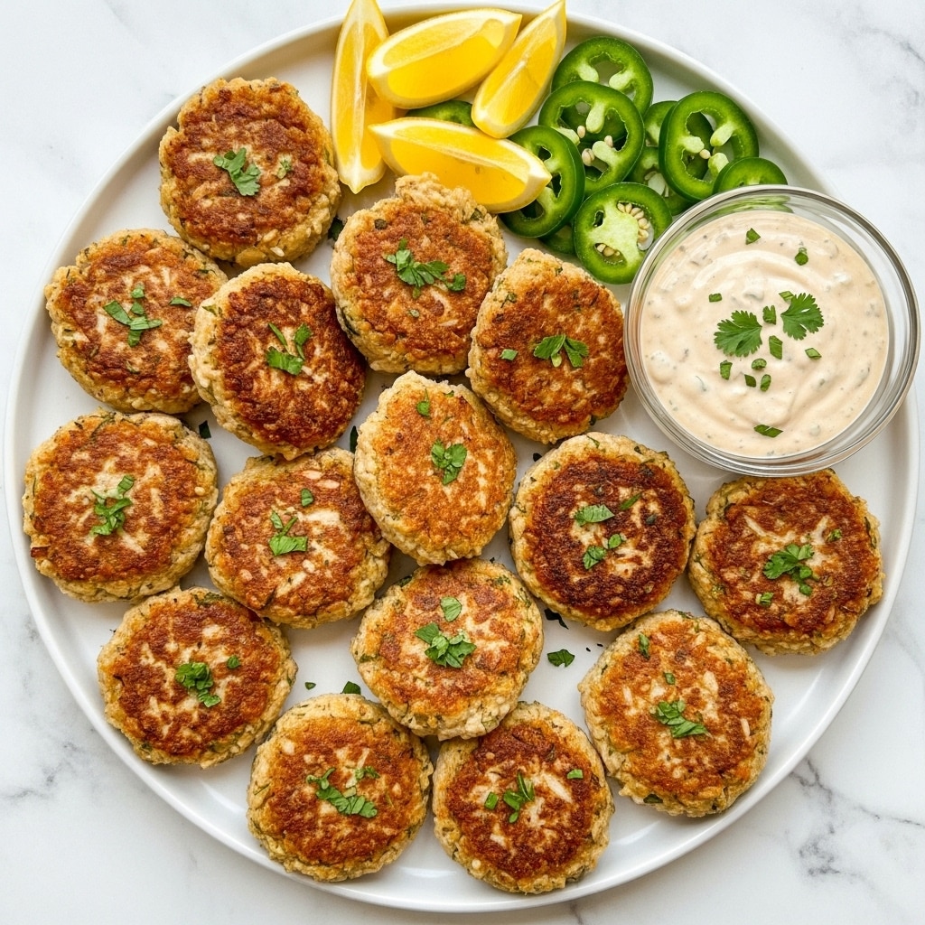 Tuna Cakes with Jalapenos and Cilantro Recipe