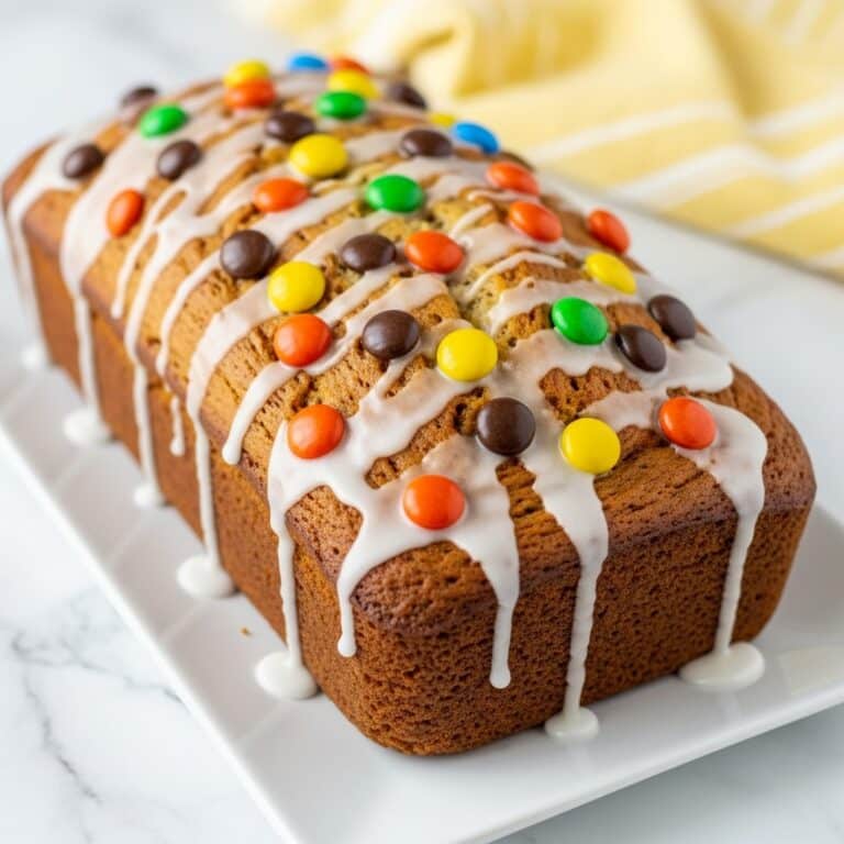 Reese’s Pieces Peanut Butter Banana Bread Recipe