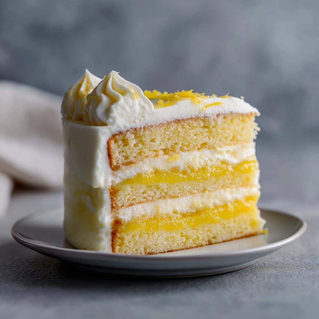 Lemon Meringue Layer Cake Recipe