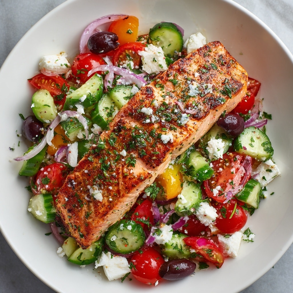 Super Healthy Salmon Salad Recipe