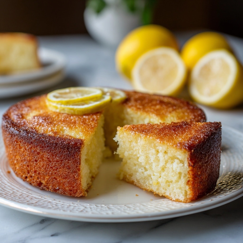 Flourless Lemon Yogurt Cake Recipe - Recipe Image