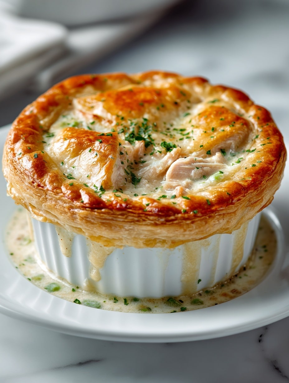 Creamy Chicken Pot Pie Recipe - Recipe Image